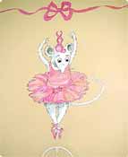 Angelina Ballerina Mural